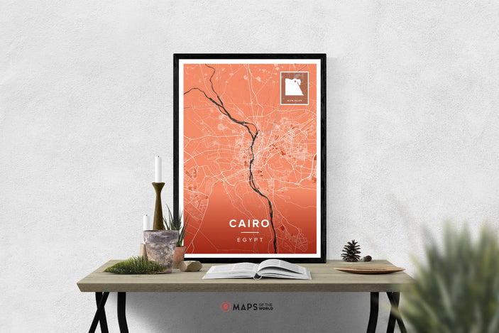 Cairo Map Poster | Maps of the World