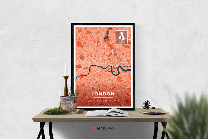 London Map Print | Maps of the World